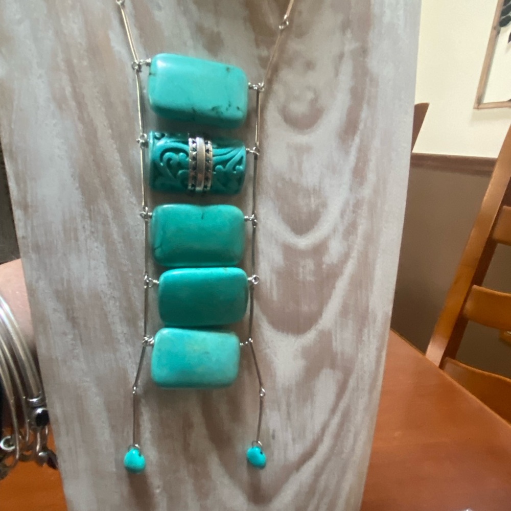 Silpada - Make a Splash Turquoise & Sterling Silver Necklace
